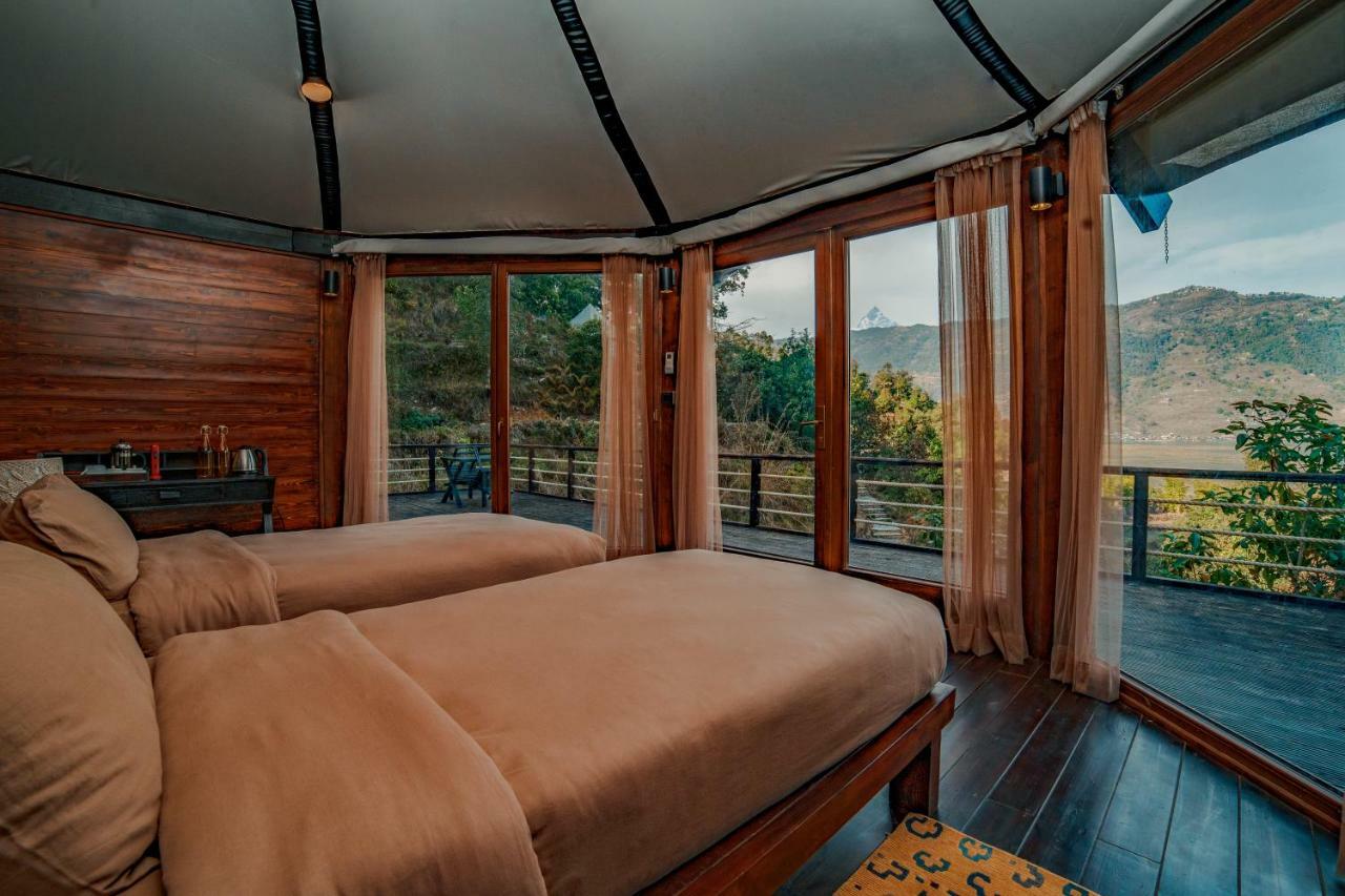 The Pavilions Himalayas Lake View Pokhara Dış mekan fotoğraf