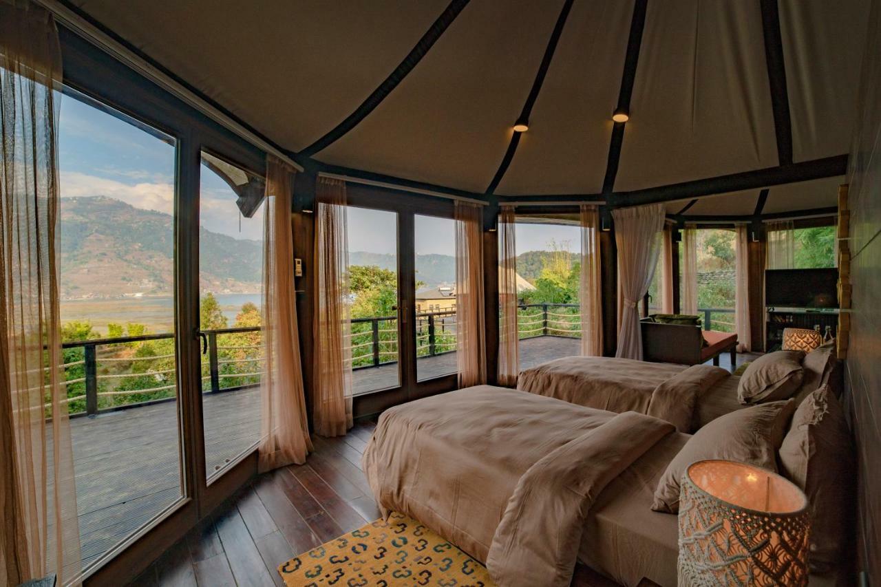 The Pavilions Himalayas Lake View Pokhara Dış mekan fotoğraf